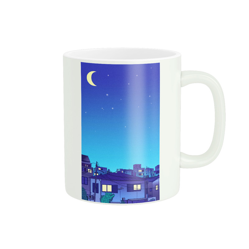 ماگ ( جعبه کادویی رایگان) ( جعبه کادویی رایگان) طرح شب شهر کد 193