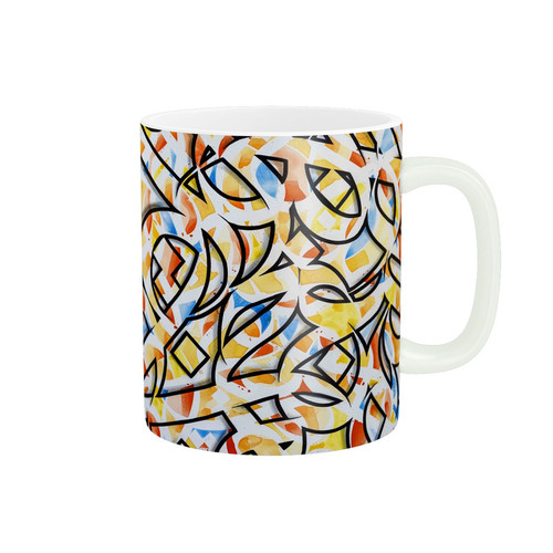 ماگ ( جعبه کادویی رایگان) ( جعبه کادویی رایگان) طرح حروف کد 460