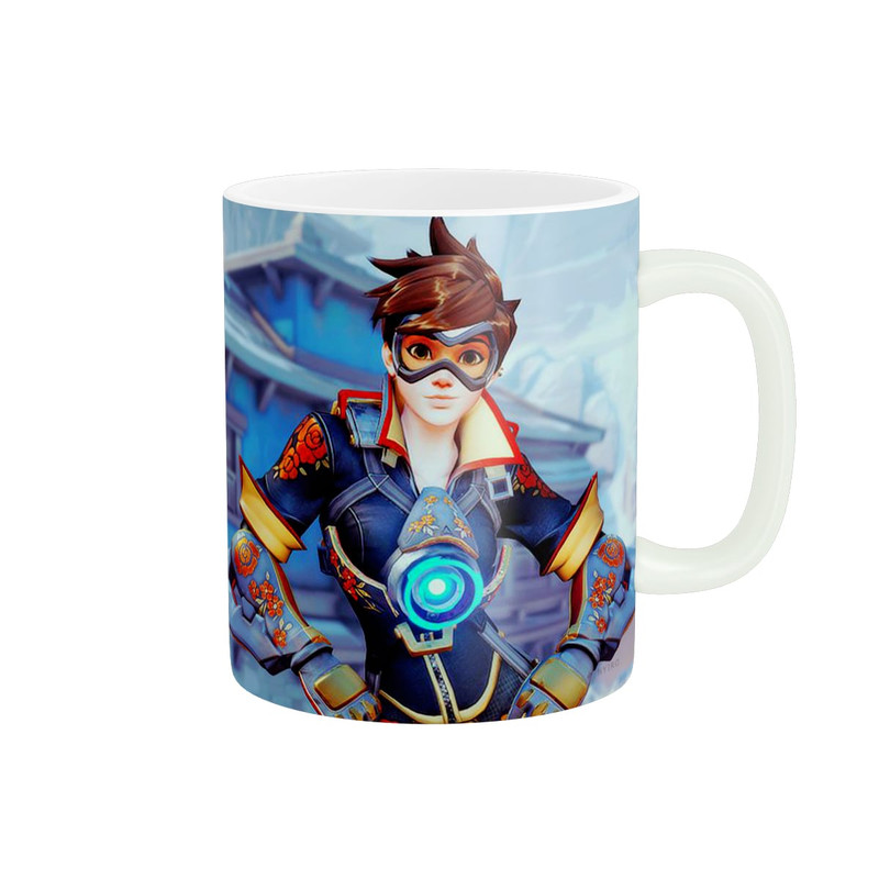 ماگ ( جعبه کادویی رایگان) ( جعبه کادویی رایگان) طرح بازی Overwatch کد Overwatch-07