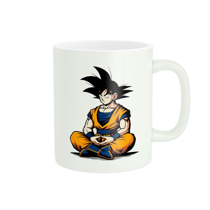 ماگ ( جعبه کادویی رایگان) ( جعبه کادویی رایگان) فانتزی طرح انیمه دراگون بال Dragon ball کد 74