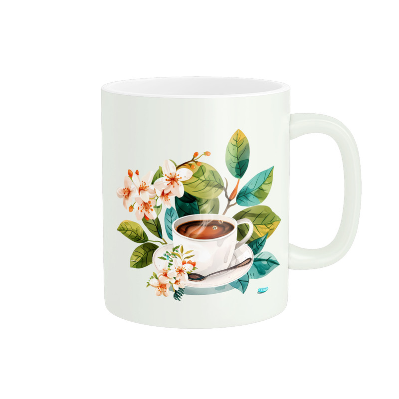 ماگ ( جعبه کادویی رایگان) ( جعبه کادویی رایگان) طرح قهوه کد 246