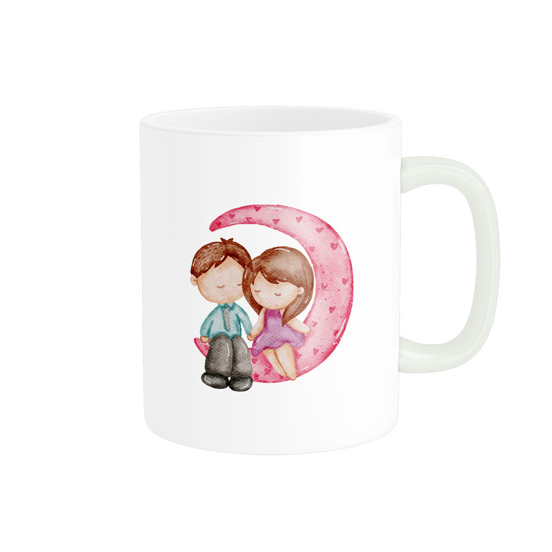 ماگ ( جعبه کادویی رایگان) ( جعبه کادویی رایگان) زیگورات مدل عاشقانه کد 0083