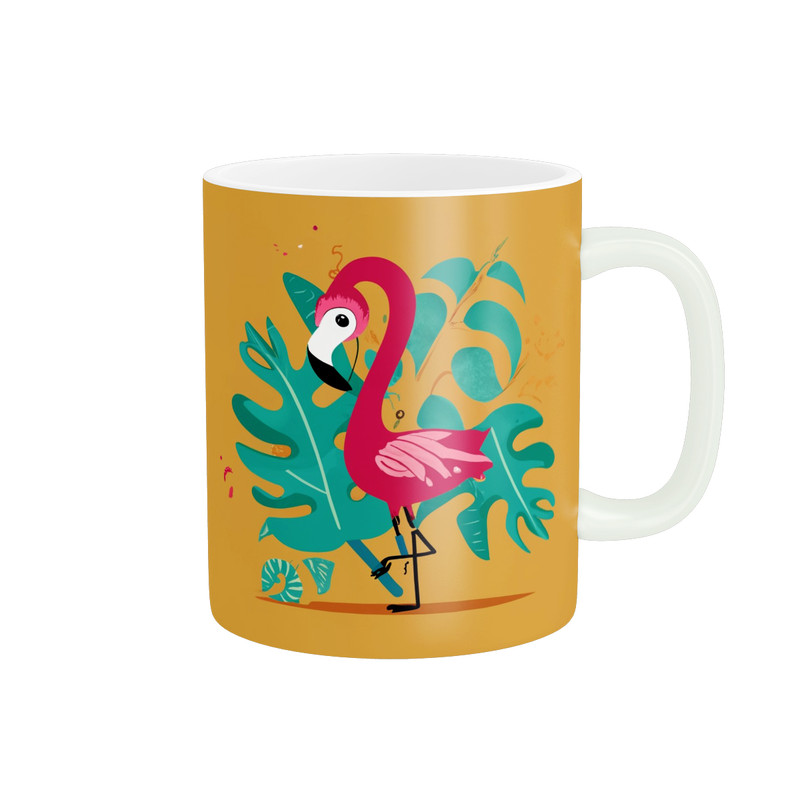 ماگ ( جعبه کادویی رایگان)  زیگورات مدل فلامینگو کد 221