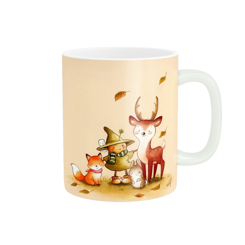 ماگ ( جعبه کادویی رایگان)  زیگورات مدل فانتزی کد 153