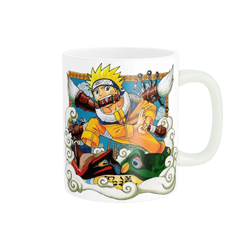 ماگ ( جعبه کادویی رایگان)  پادآفرین طرح انیمه ناروتو شیپودن Naruto Shippuden کد 0997