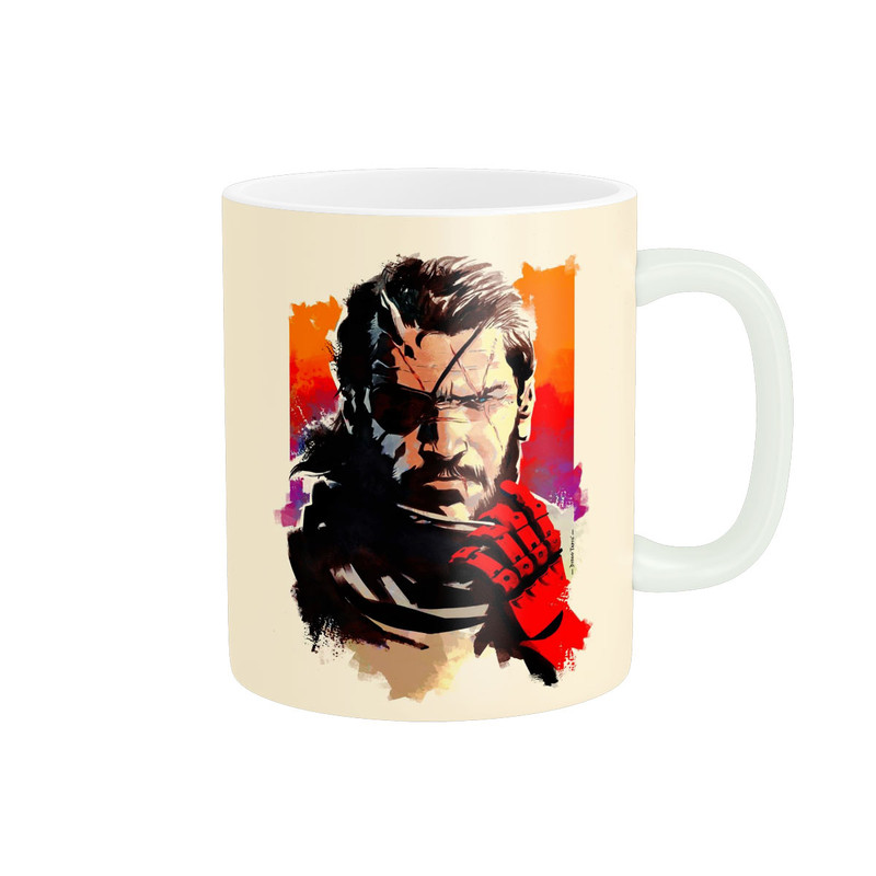ماگ ( جعبه کادویی رایگان)  پادآفرین مدل بازی metal gear solid  کد 4052