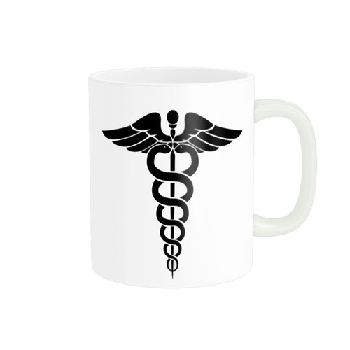 ماگ ( جعبه کادویی رایگان) استلار طرح لوگو پزشکی کد 0757