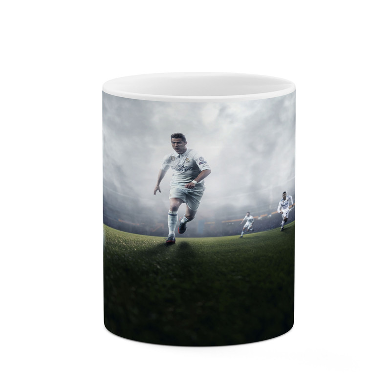 ماگ ( جعبه کادویی رایگان)  چیتوکالا طرح Ronaldo رونالدو مدل mgh43162