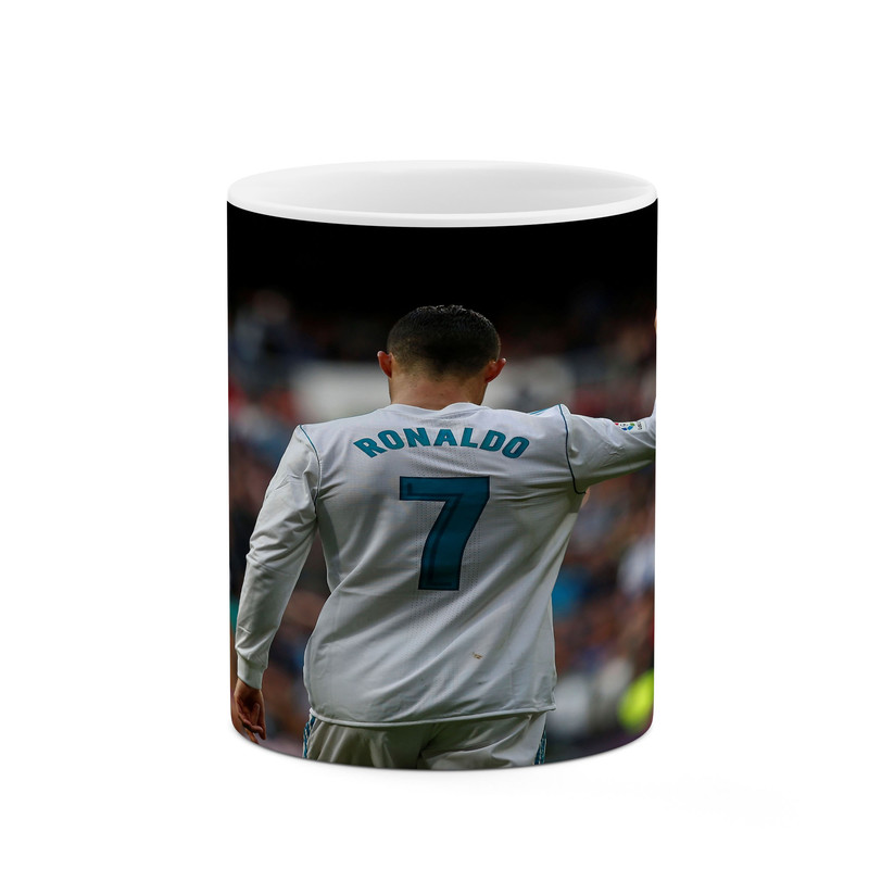 ماگ ( جعبه کادویی رایگان)  چیتوکالا طرح Ronaldo رونالدو مدل mgh43164