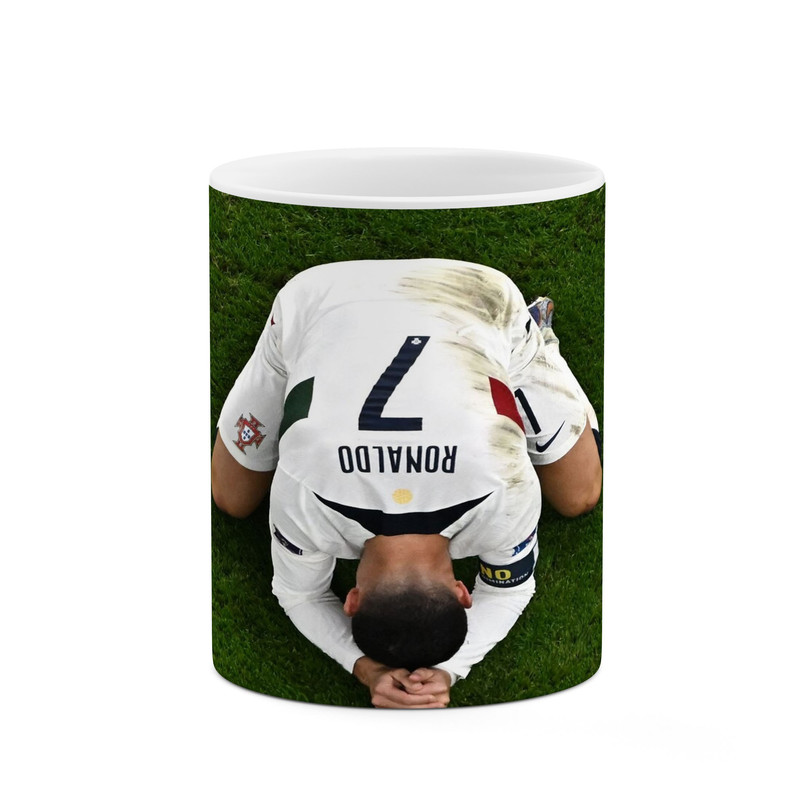 ماگ ( جعبه کادویی رایگان)  چیتوکالا طرح Ronaldo رونالدو مدل mgh43170