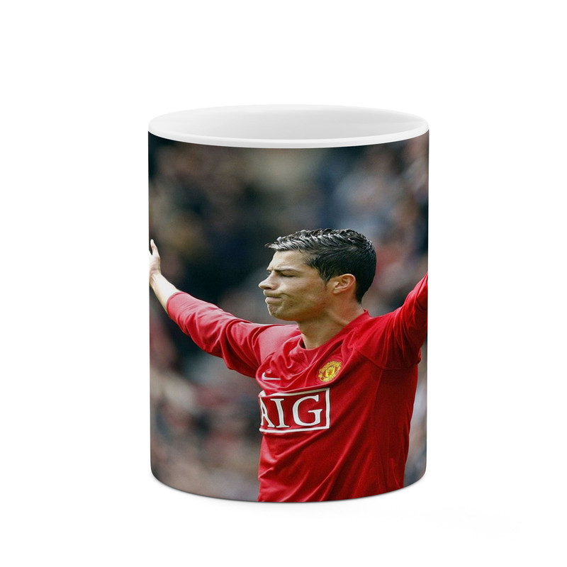ماگ ( جعبه کادویی رایگان)  چیتوکالا طرح Ronaldo رونالدو مدل mgh43191