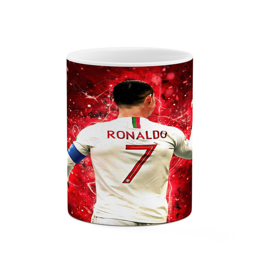 ماگ ( جعبه کادویی رایگان) چیتوکالا طرح Ronaldo رونالدو مدل mgh43207