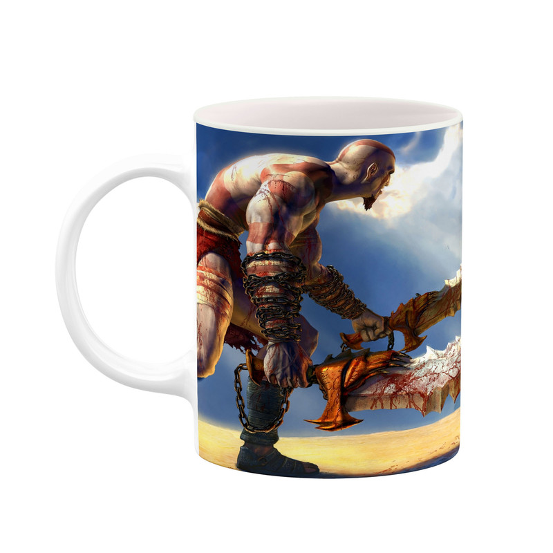 ماگ ( جعبه کادویی رایگان)  چیتوکالا طرح گاد آف وار God Of War مدل mgh40831
