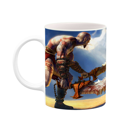 ماگ ( جعبه کادویی رایگان) چیتوکالا طرح گاد آف وار God Of War مدل mgh40831