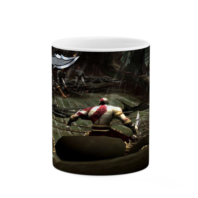 ماگ ( جعبه کادویی رایگان)  چیتوکالا طرح گاد آف وار God Of War مدل mgh40835