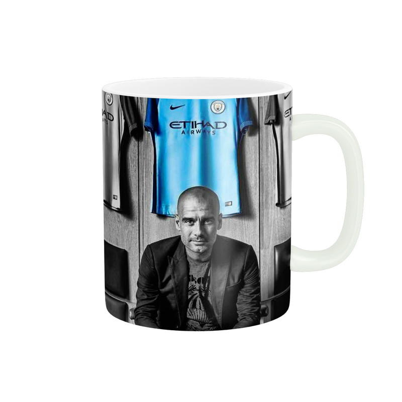 ماگ ( جعبه کادویی رایگان)  زیگورات مدل  پپ گواردیولا Pep Guardiola کد 1139