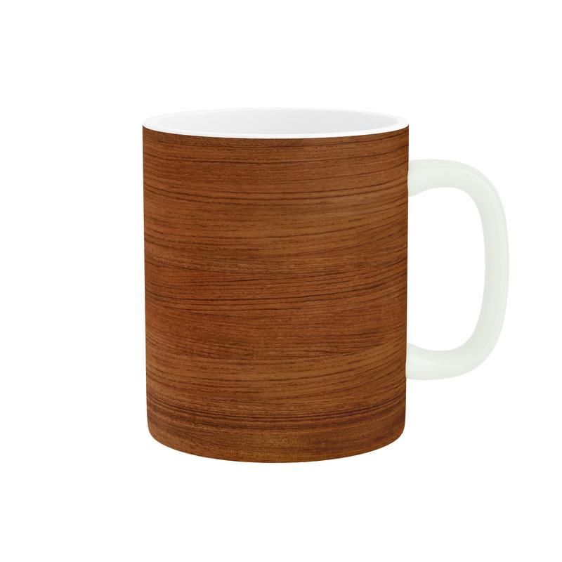 ماگ ( جعبه کادویی رایگان)  طرح چوب کد 520