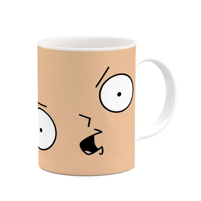 ماگ ( جعبه کادویی رایگان)  چیتوکالا مدل کارتون Family Guy کد mgh22590