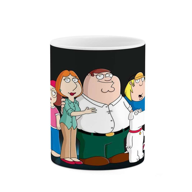 ماگ ( جعبه کادویی رایگان)  چیتوکالا مدل کارتون Family Guy کد mgh22593