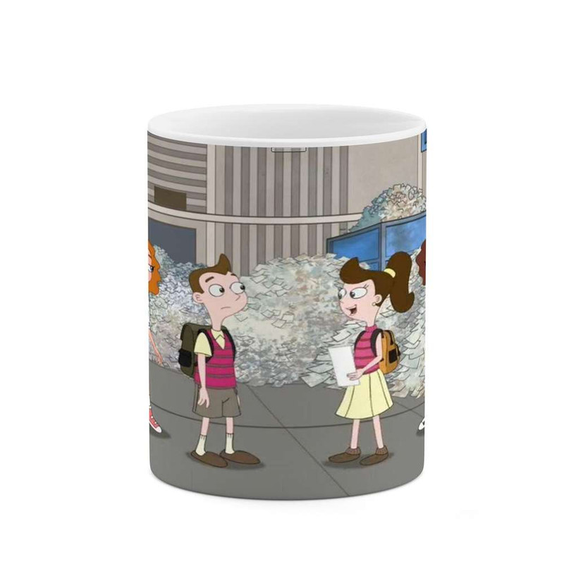 ماگ ( جعبه کادویی رایگان)  چیتوکالا مدل کارتون Milo Murphy's Law کد mgh22782