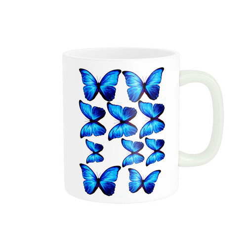 ماگ ( جعبه کادویی رایگان) زیگورات مدل پروانه کد 2840