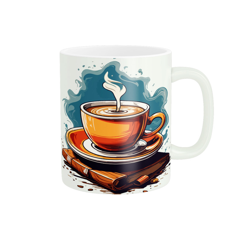 ماگ ( جعبه کادویی رایگان)  طرح فنجان12