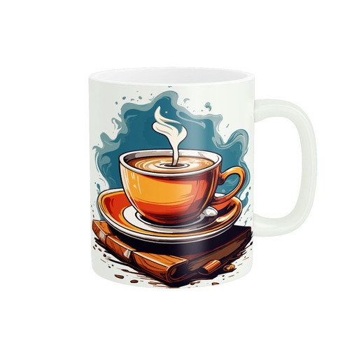 ماگ ( جعبه کادویی رایگان) طرح فنجان12