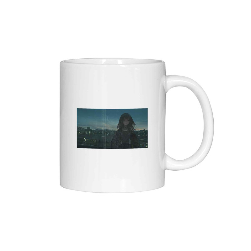 ماگ ( جعبه کادویی رایگان)  ژالینو طرح انیمه کد 001