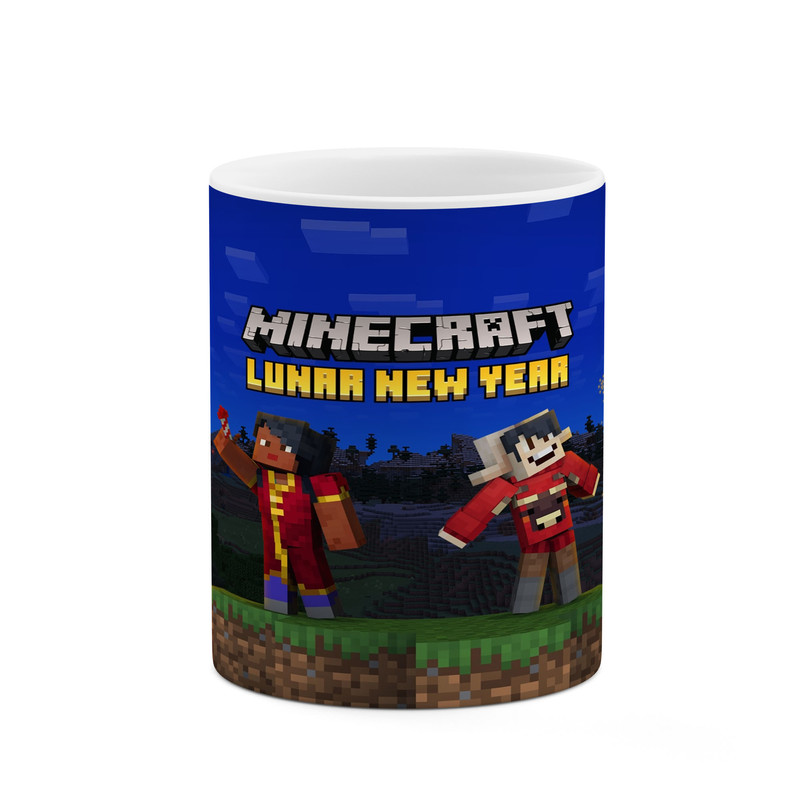 ماگ ( جعبه کادویی رایگان)  چیتوکالا طرح ماینکرافت minecraft مدل mgh41279