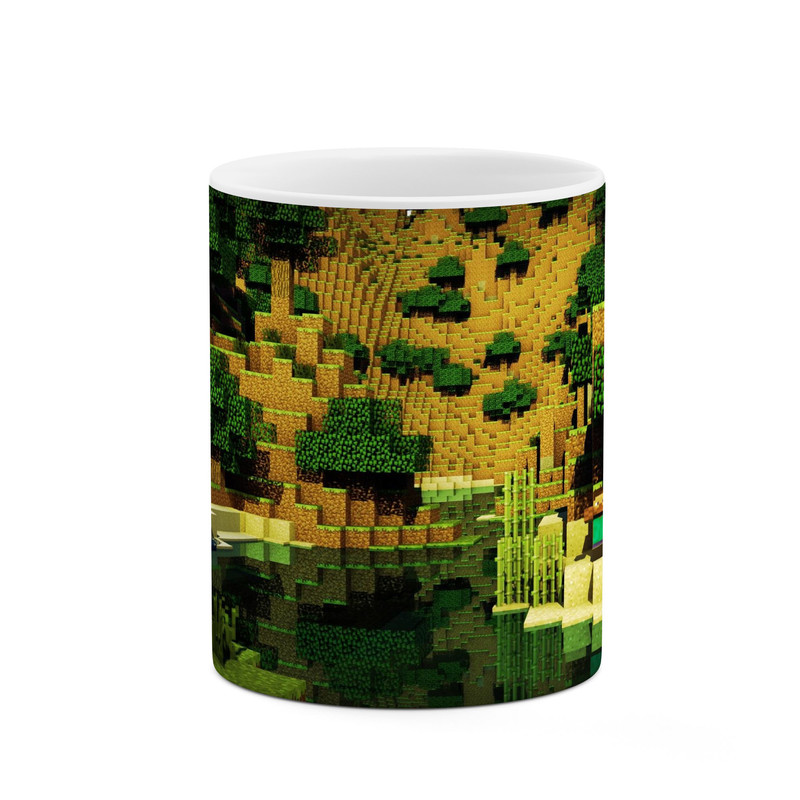 ماگ ( جعبه کادویی رایگان)  چیتوکالا طرح ماینکرافت minecraft مدل mgh41379