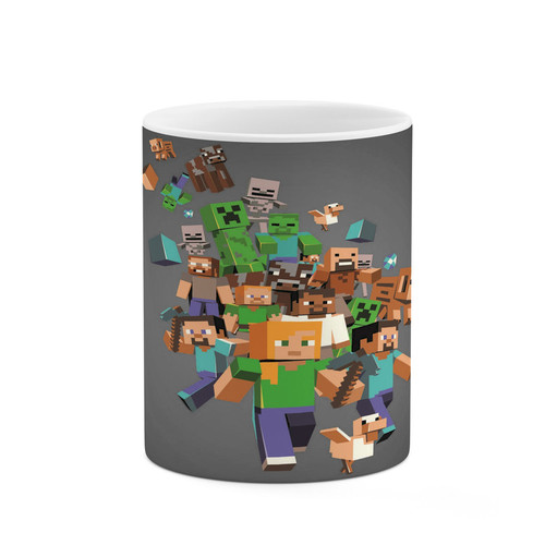 ماگ ( جعبه کادویی رایگان) چیتوکالا طرح ماینکرافت minecraft مدل mgh41402