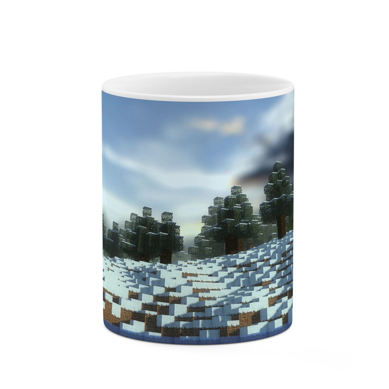 ماگ ( جعبه کادویی رایگان)  چیتوکالا طرح ماینکرافت minecraft مدل mgh41090