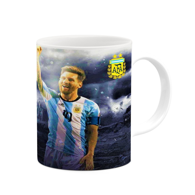 ماگ ( جعبه کادویی رایگان)  چیتوکالا طرح Leo Messi لئو مسی مدل mgh42293