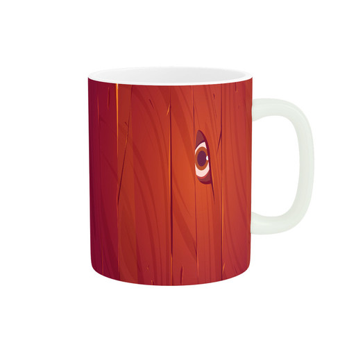 ماگ ( جعبه کادویی رایگان) طرح چوب کد 541