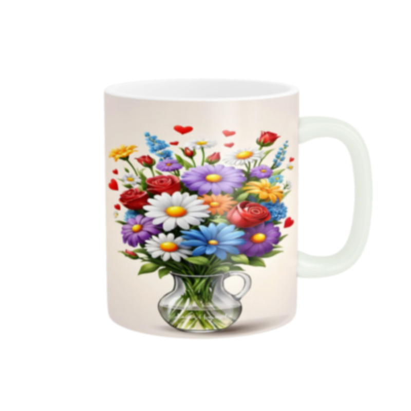 ماگ ( جعبه کادویی رایگان)  مدل فانتزی کد 312