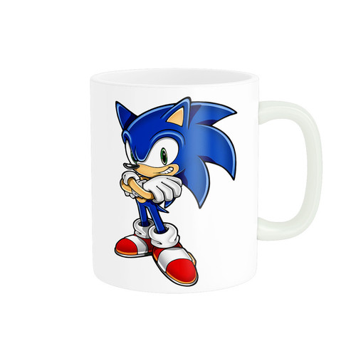 ماگ ( جعبه کادویی رایگان) استلار طرح سونیک sonic کد 0662