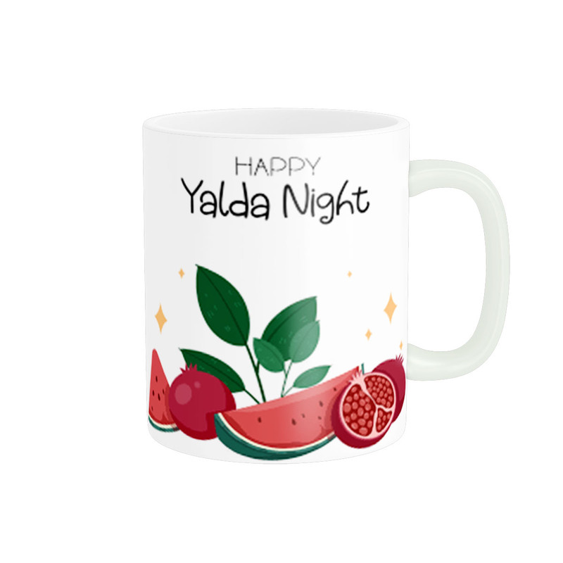 ماگ ( جعبه کادویی رایگان)  پادآفرین طرح شب یلدا کد 0059