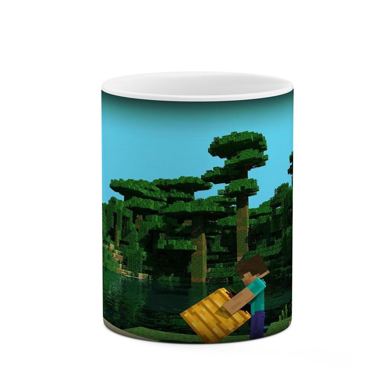 ماگ ( جعبه کادویی رایگان)  چیتوکالا مدل بازی ماینکرفت Minecraft کد mgh29568