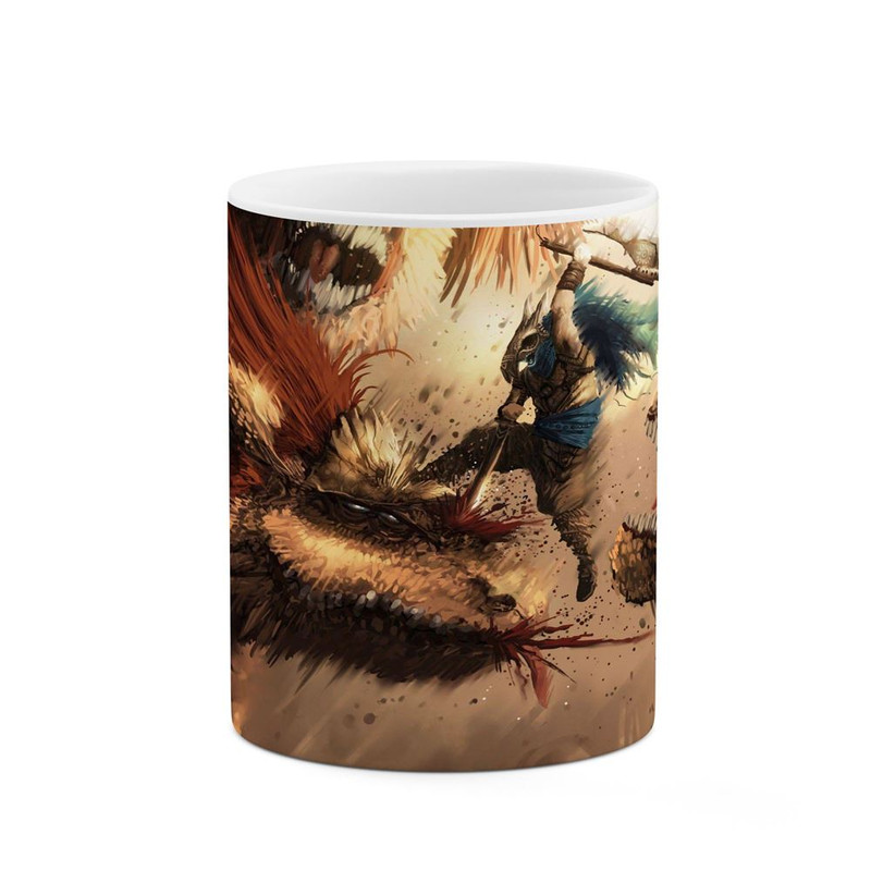 ماگ ( جعبه کادویی رایگان)  چیتوکالا مدل بازی Monster Hunter World کد mgh29644