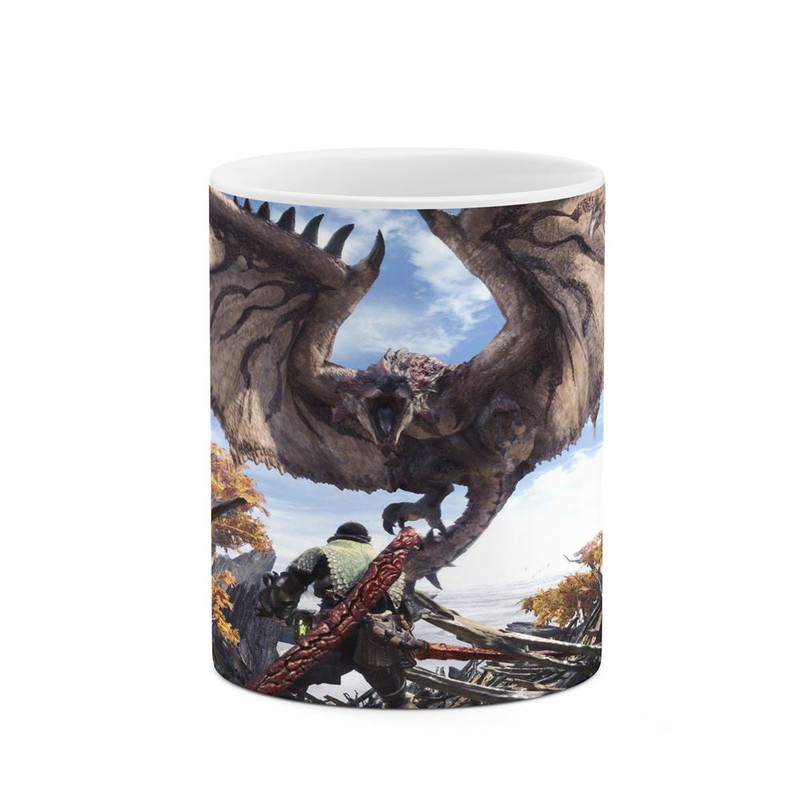 ماگ ( جعبه کادویی رایگان)  چیتوکالا مدل بازی Monster Hunter World کد mgh29650