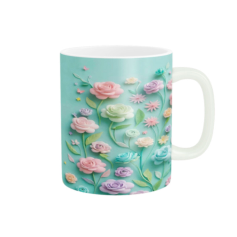 ماگ ( جعبه کادویی رایگان)  مدل فانتزی کد 426