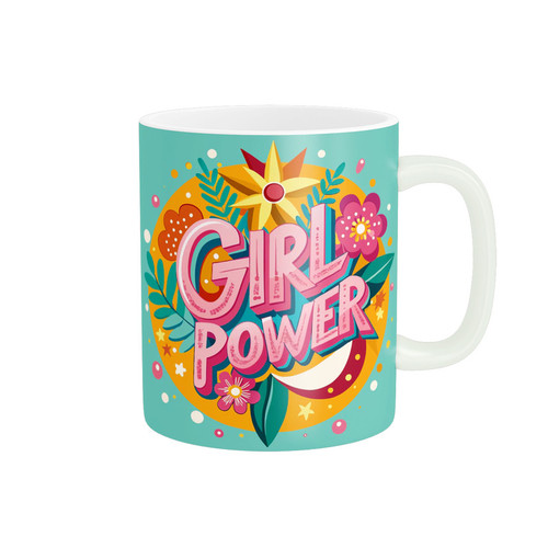 ماگ ( جعبه کادویی رایگان) استلار مدل قدرت دخترانه girl power کد 1876