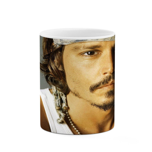 ماگ ( جعبه کادویی رایگان) چیتوکالا طرح جانی دپ Johnny Depp مدل mgh26495