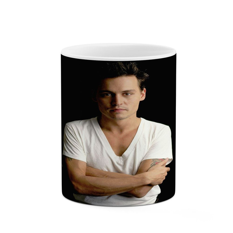 ماگ ( جعبه کادویی رایگان)  چیتوکالا طرح جانی دپ Johnny Depp مدل mgh26499