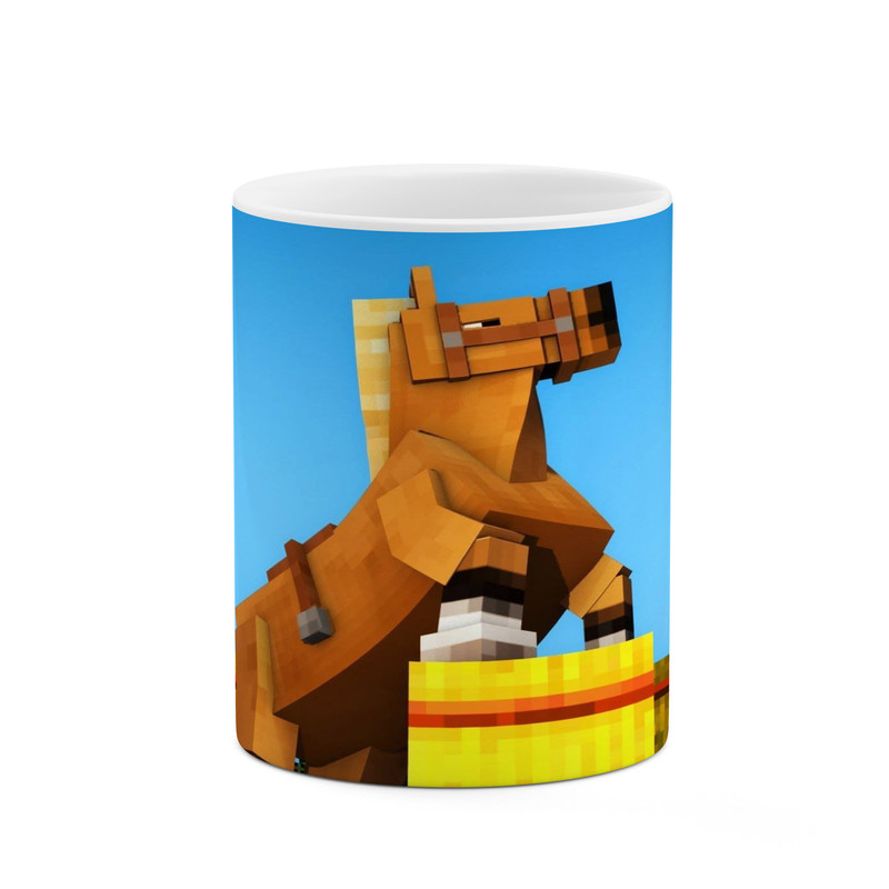 ماگ ( جعبه کادویی رایگان)  چیتوکالا طرح ماینکرافت minecraft مدل mgh41603