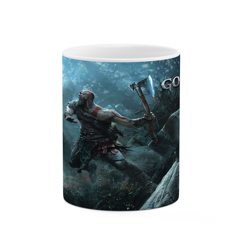 ماگ ( جعبه کادویی رایگان)  چیتوکالا طرح گاد آف وار God Of War مدل mgh40734