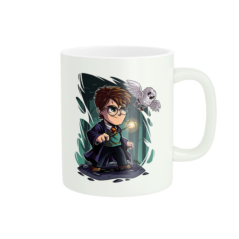 ماگ ( جعبه کادویی رایگان)  طرح هری پاتر Harry Potter کد 132