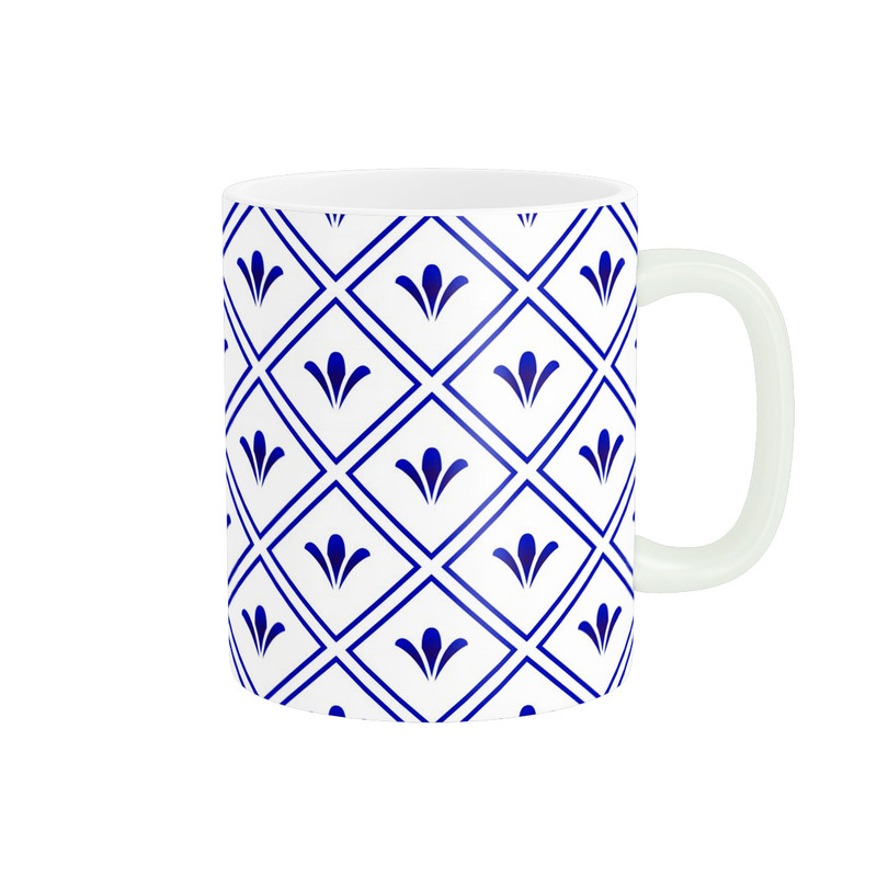 ماگ ( جعبه کادویی رایگان)  مدل طراحی سنتی کد 801