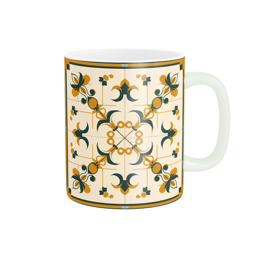 ماگ ( جعبه کادویی رایگان) مدل طراحی سنتی کد 805