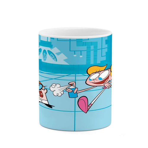 ماگ ( جعبه کادویی رایگان) چیتوکالا مدل کارتون Dexter's Laboratory کد mgh22448